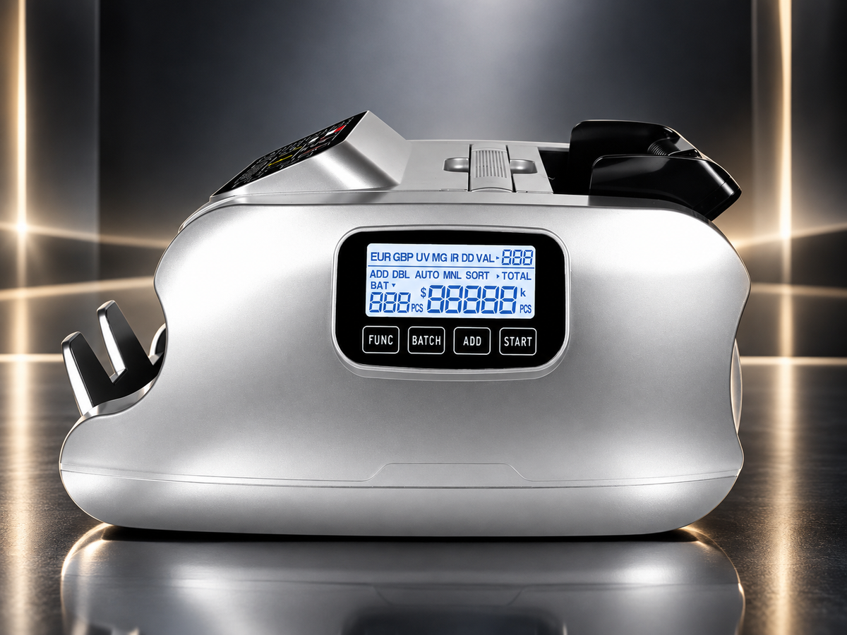Dual Display Bill Counter – Touch Keypad & TFT Display
