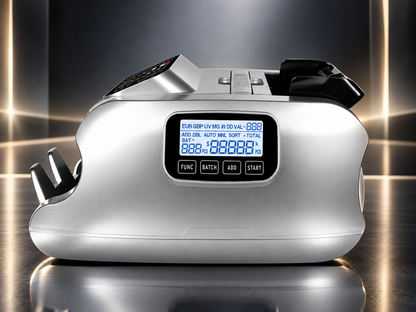 Dual Display Bill Counter – Touch Keypad & TFT Display