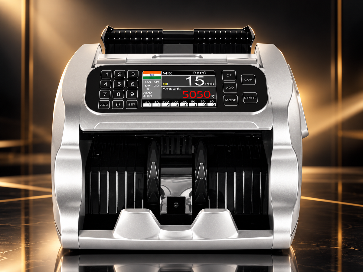 Dual Display Bill Counter – Touch Keypad & TFT Display